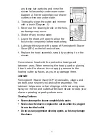 Предварительный просмотр 9 страницы Remington DUAL FOIL-X F3800AU Use And Care Instruction Manual