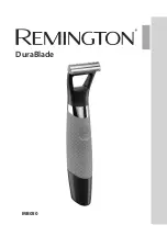 Preview for 1 page of Remington DURABLADE MB050 Manual