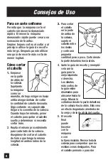 Preview for 8 page of Remington Easy Fade Use And Care Manual