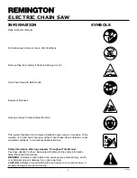 Preview for 2 page of Remington EL-1 Fast Sharp Owner'S Manual