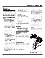 Preview for 3 page of Remington EL-1 Fast Sharp Owner'S Manual