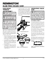 Preview for 8 page of Remington EL-7 Fast Sharp Owner'S Manual