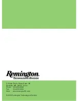 Preview for 26 page of Remington EYE BALL R1 Owner'S Manual