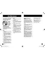 Preview for 5 page of Remington F-710 Use And Care Manual