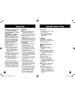 Preview for 10 page of Remington F-710 Use And Care Manual