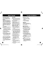 Preview for 16 page of Remington F-710 Use And Care Manual