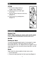 Preview for 8 page of Remington F3700AU Use & Care Manual