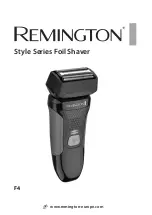 Preview for 1 page of Remington F4 Quick Start Manual