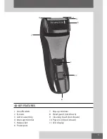 Предварительный просмотр 3 страницы Remington F7805 Manual