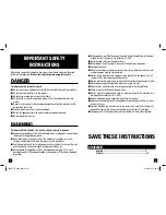 Preview for 2 page of Remington FF-400 Use And Care Manual