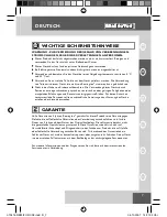 Preview for 9 page of Remington FUZZ-AWAY Use And Care Manual