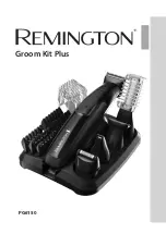 Remington Groom Kit Plus User Manual preview
