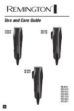 Preview for 14 page of Remington HC-5010 Use And Care Manual