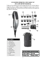 Preview for 4 page of Remington HC1090 Series Use & Care Manual