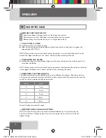 Preview for 4 page of Remington HC331 User Manual