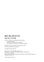 Предварительный просмотр 124 страницы Remington HC4110 Manual