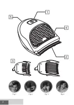 Предварительный просмотр 2 страницы Remington HC4255 Manual