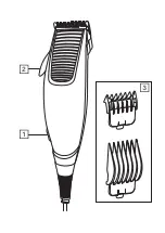 Preview for 2 page of Remington HC5018 Quick Manual