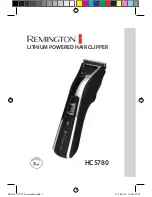 Предварительный просмотр 1 страницы Remington HC5780 Manual