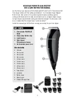 Предварительный просмотр 4 страницы Remington HC5850AU Use & Care Manual