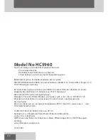 Предварительный просмотр 172 страницы Remington HC5960 Instructions Manual