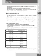 Предварительный просмотр 35 страницы Remington HC6550 Instructions Manual