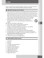 Предварительный просмотр 61 страницы Remington HC6550 Instructions Manual