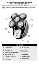 Предварительный просмотр 4 страницы Remington HC7000AU Use & Care Manual