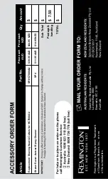 Preview for 9 page of Remington HC7000AU Use & Care Manual