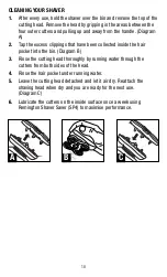 Preview for 10 page of Remington HC7000AU Use & Care Manual