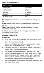 Preview for 5 page of Remington HC9005AU Use & Care Manual