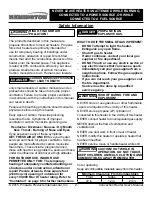 Preview for 3 page of Remington HH-18-PCH-A User'S Manual & Operating Instructions