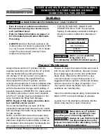 Preview for 10 page of Remington HH-18-PCH-A User'S Manual & Operating Instructions