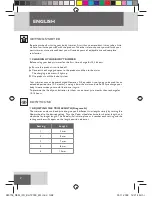 Preview for 4 page of Remington High Precision BHT-2000 User Manual