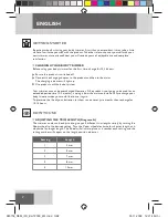 Предварительный просмотр 4 страницы Remington High Precision BHT-2000 User Manual