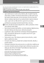 Предварительный просмотр 37 страницы Remington HYDRAluxe PRO Manual