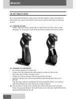 Предварительный просмотр 4 страницы Remington HYPERFLEX XR1430 User Manual