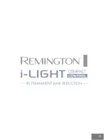 Предварительный просмотр 19 страницы Remington i-LIGHT Compact Control Manual