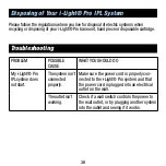 Preview for 36 page of Remington iLIGHT PRO IPL6000COS Use And Care Manual