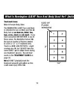 Preview for 14 page of Remington iLIGHT SP6000FUS Use And Care Manual