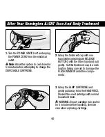 Preview for 40 page of Remington iLIGHT SP6000FUS Use And Care Manual