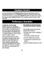 Preview for 50 page of Remington iLIGHT SP6000FUS Use And Care Manual