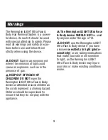 Preview for 9 page of Remington iLIGHT Ultra Use And Care Manual