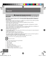 Preview for 58 page of Remington IPL6000 i-Light Pro Instruction Manual