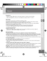 Preview for 65 page of Remington IPL6000 i-Light Pro Instruction Manual