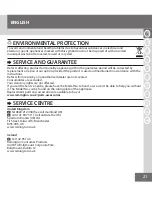 Preview for 21 page of Remington IPL6000F Manual