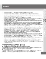 Preview for 81 page of Remington IPL6000F Manual