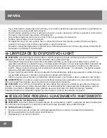 Preview for 88 page of Remington IPL6000F Manual