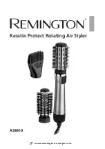 Remington Keratin Protect AS8810 Manual preview