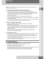 Предварительный просмотр 11 страницы Remington MB4040 Manual